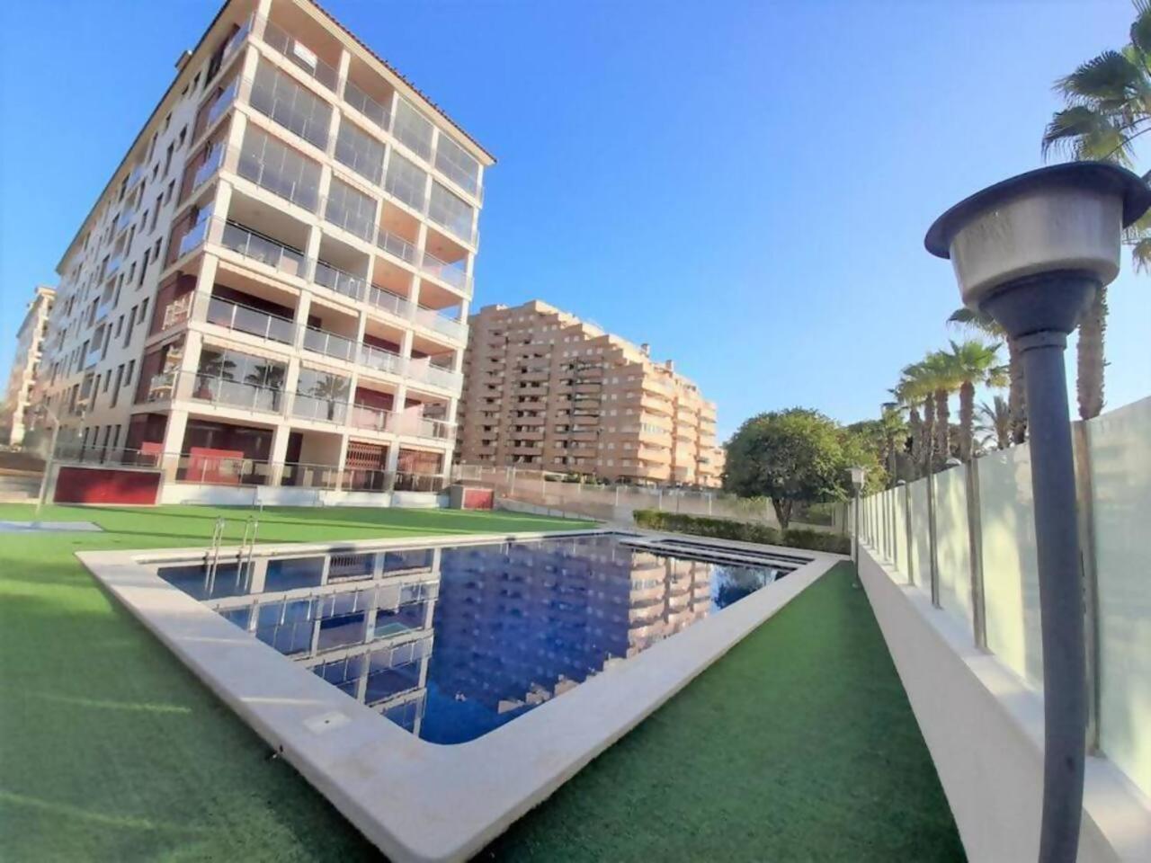 Ayf Espectacular Terraza En 1ª Linea De Playa Lägenhet Oropesa del Mar Exteriör bild
